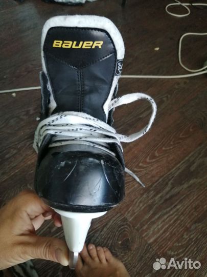 Хокейные коньки детские bauer 31 размер бу