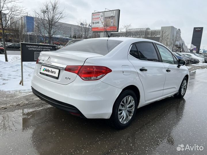 Citroen C4 1.6 МТ, 2016, 155 311 км