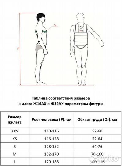 Жилет защитный Рэй спорт 