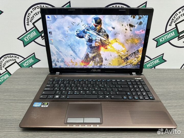 Игровой Asus Core i3-2350 4G Geforce GT610 SSD+320