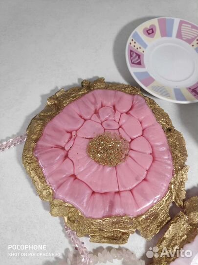 Подстаканники из эпоксидной смолы