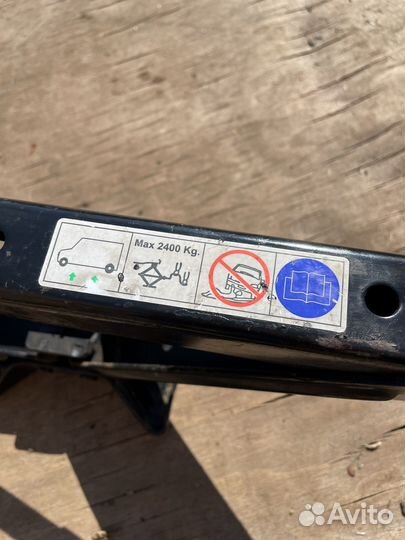 Домкрат на фиат Дукате