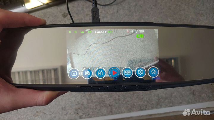 PlayMe Vega Touch зеркало-радар-GPS