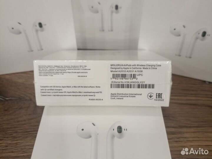 Наушники apple airpods 2