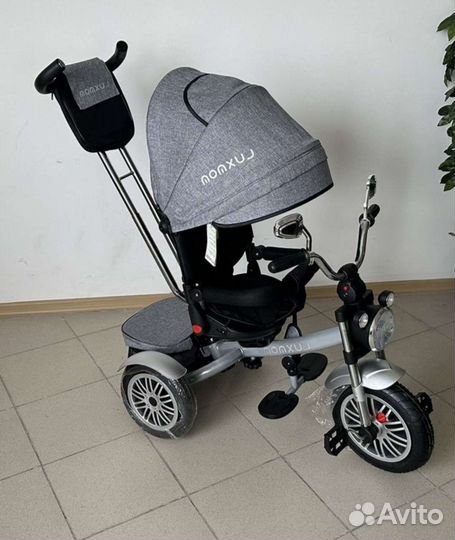 Велосипед luxmom мотоцикл с фарой