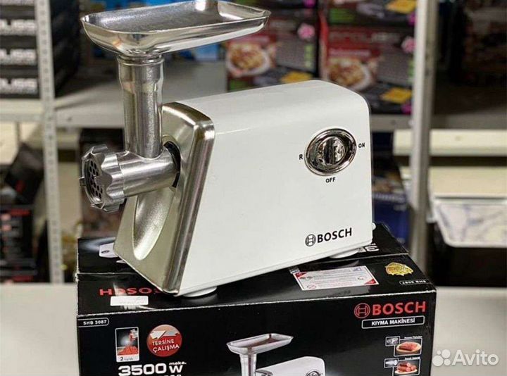 Мясорубка электрическая bosch новая