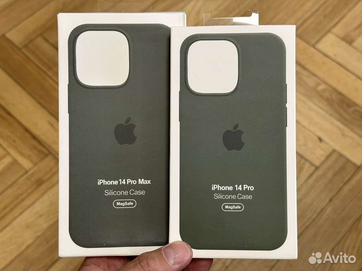 Чехол на iPhone 14 pro/pro max Olive силиконовый
