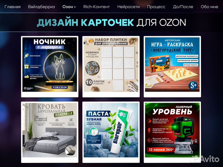 Инфографика для маркетплейсов