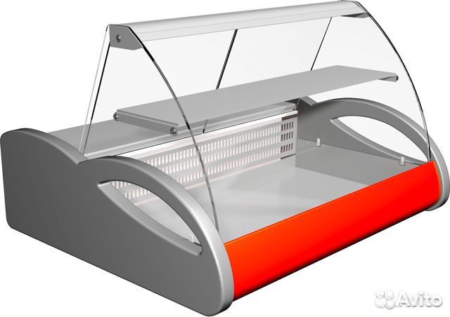 Боковое стекло от настольной витрины Арго 1,5м 1 м