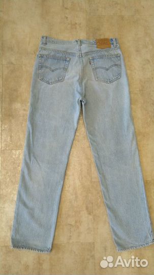 Джинсы levis 501R made in USA ретро оригинал 34-32