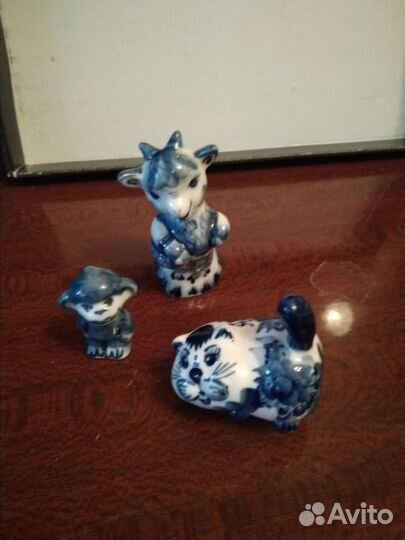 Гжель фигурки