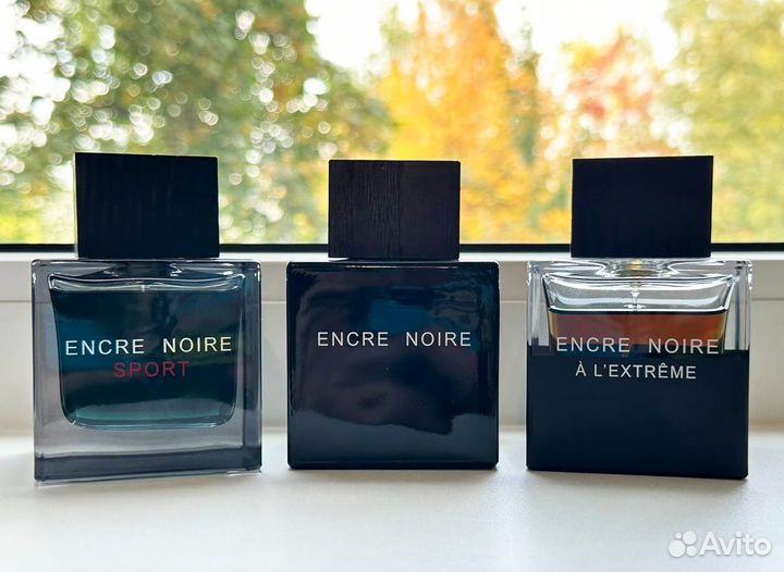 Сет ароматов Encre Noire от Lalique