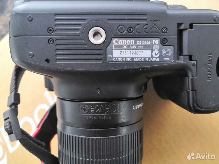 Фотоаппарат canon eos 60D