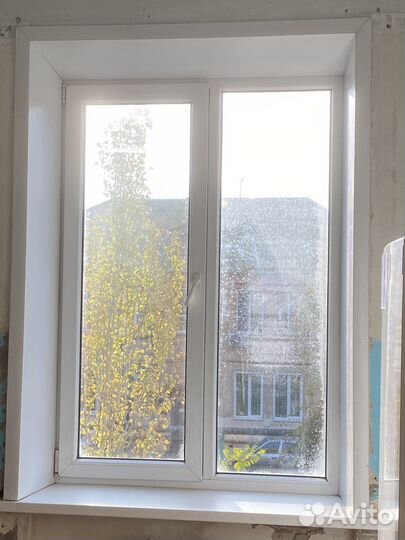 Окна пластиковые +подоконник+откосы бу