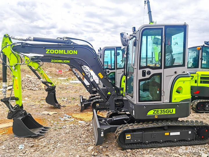 Мини-экскаватор Zoomlion ZE35GU, 2024