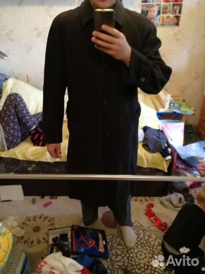 Пальто мужское италия(длина по колено)