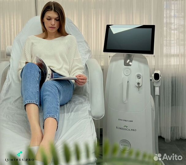 Диодный лазер для эпиляции Lumines Маx Pro 2000в