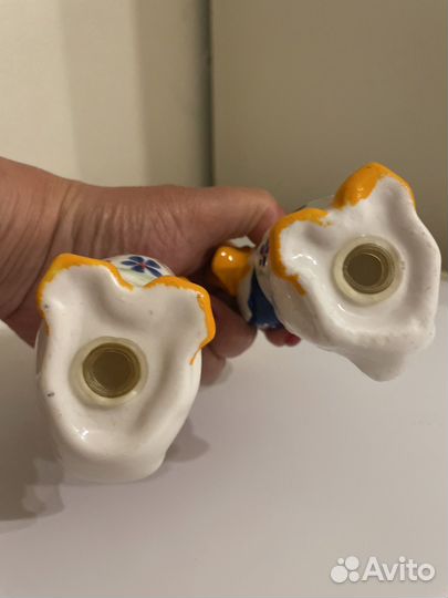 Солонка и перечница Уточки Фарфор