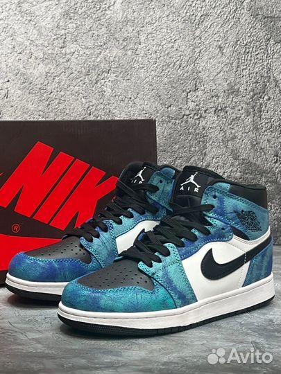 Кроссовки Nike Air Jordan 1 натуральная кожа