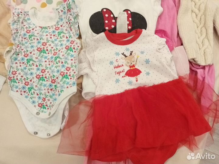 Детские вещи пакетом на девочку от 1 до 3 м