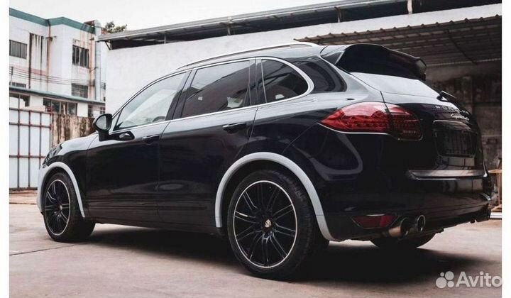 Бампер Porsche Cayenne 958.1 в стиле Cayenne E3