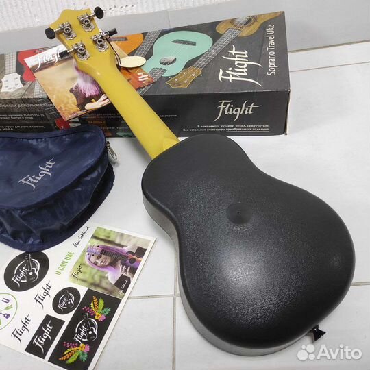 Укулеле flight сопрано новая с чехлом