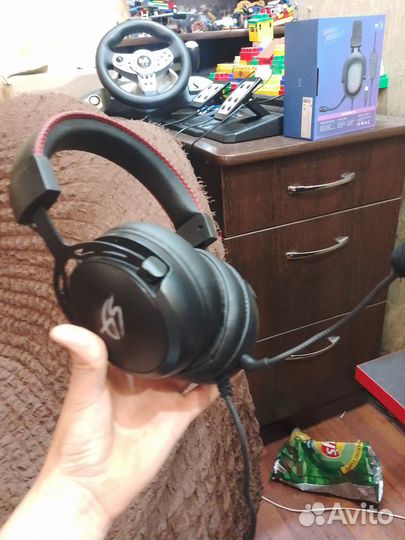 Игровые наушники Dexp warder