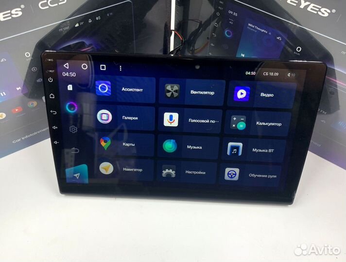 Магнитола на андройде Teyes 6/128 для Mitsubishi