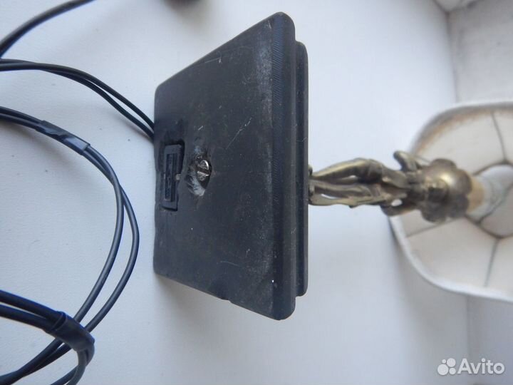 Лампа настольная старинная