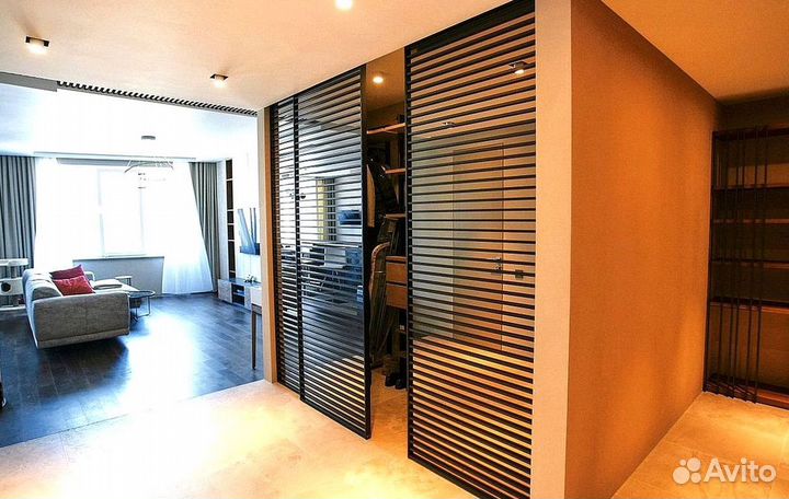 Межкомнатные перегородки из реек