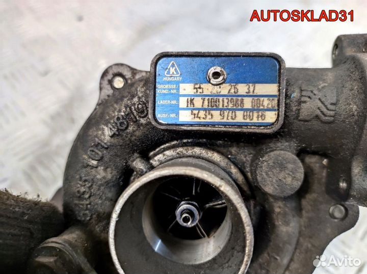 Турбина Opel Corsa D 1.3 z13dtj 55202637 Дизель