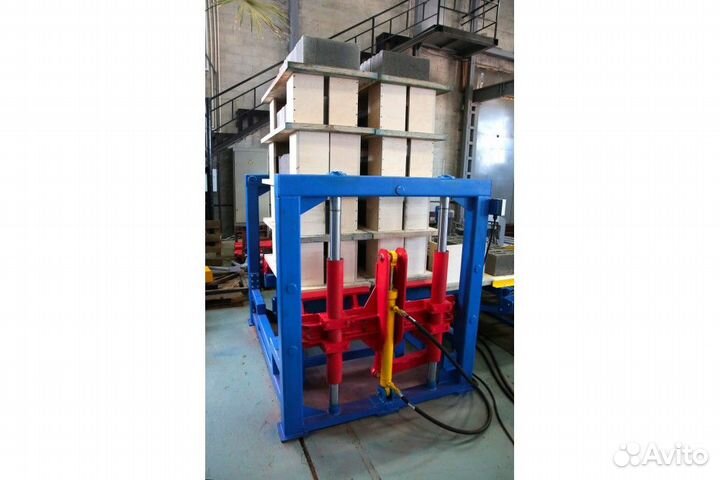 Вибропресс Рифей-Полюс-2А-П бесстеллажная схема