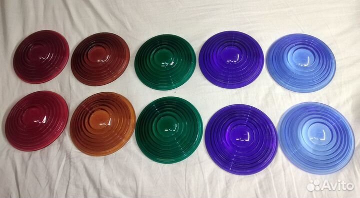 Линзы железнодорожного светофора