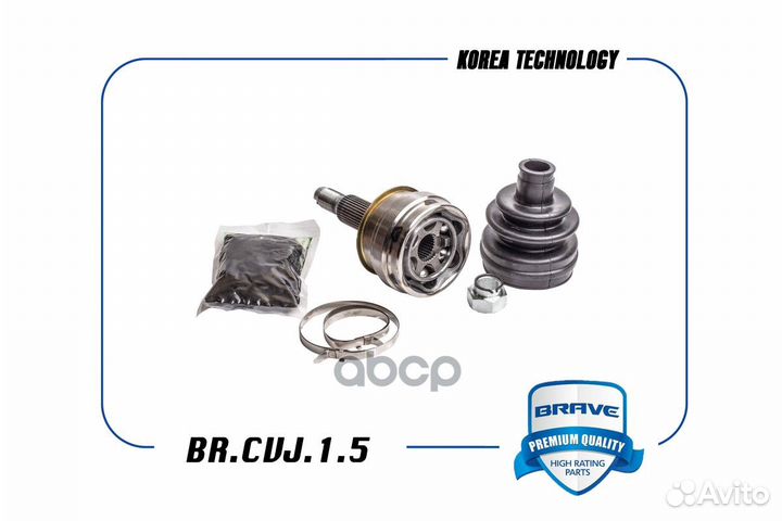 Шрус внешний Daewoo nexiadohc brave BR.CVJ.1.5