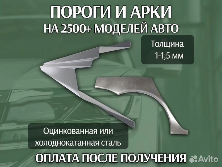 Ремонтные арки Daewoo Matiz