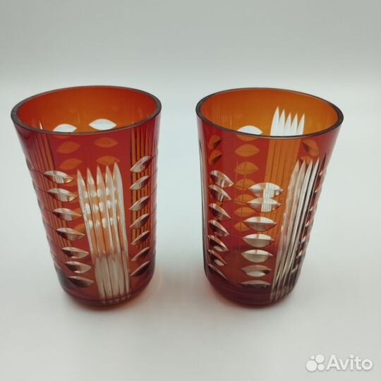 Хрусталь.Рубиновое стекло. Винтаж