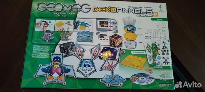 Новый магнитный конструктор Geomag, Швейцария