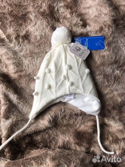 Шапка для девочки новая размер 42-44