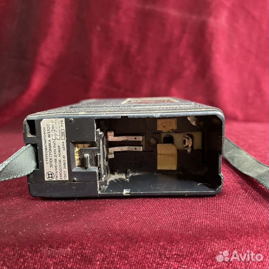 Кассетный магнитофон плеер Электроника М332С