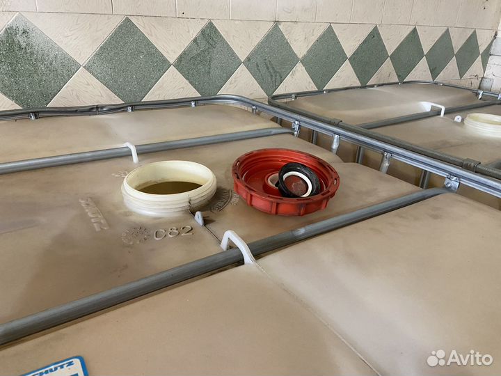 Еврокуб, емкость из под дизельного топлива