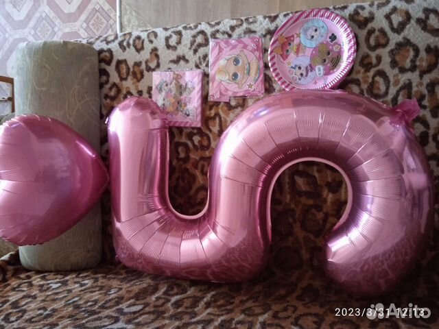 Цифра 5,гирлянда лол