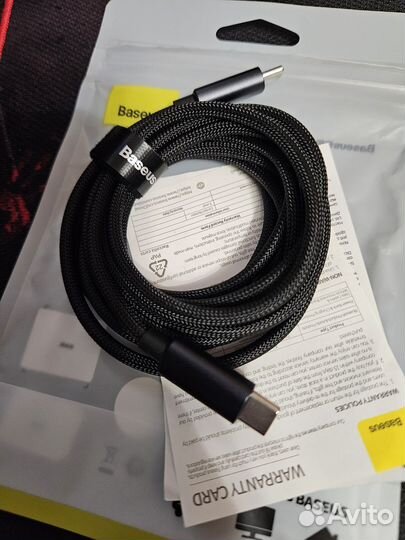 Кабель usb type c baseus