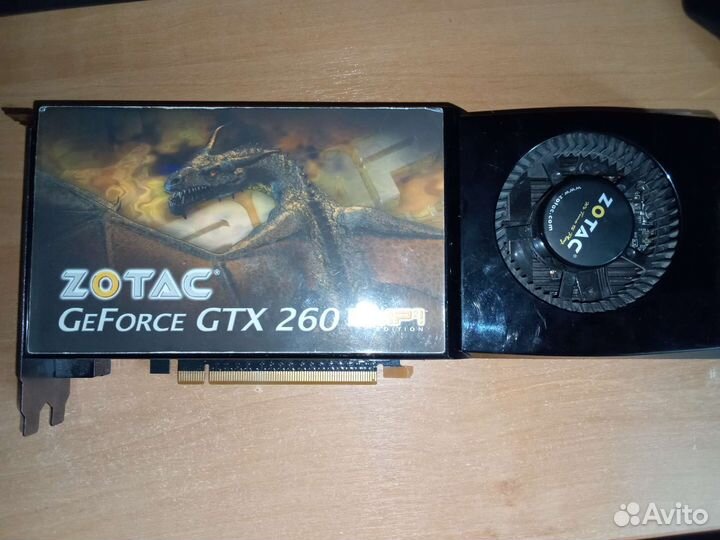 Видеокарта gtx 260