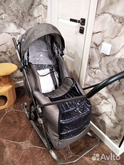 Коляска санки