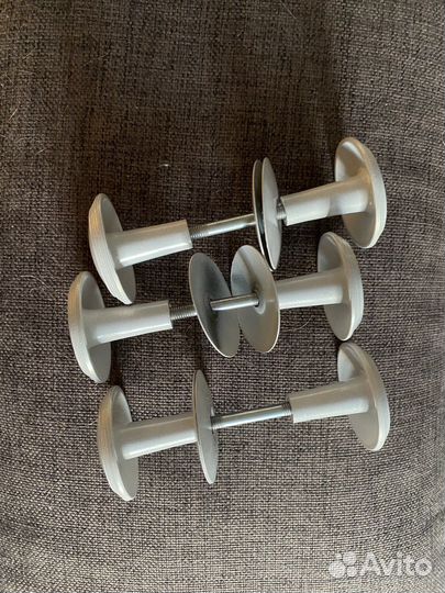 Дверные ручки межкомнатные три комплекта