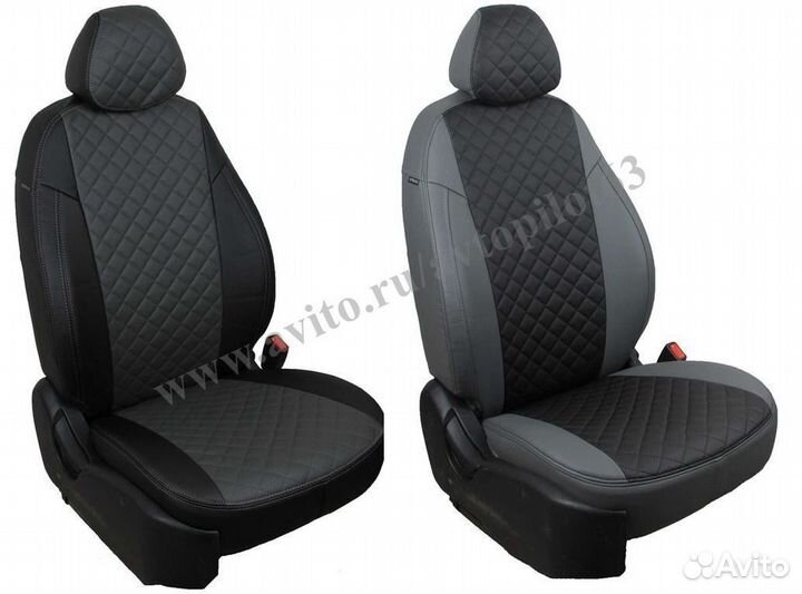 Автомобильные чехлы из экокожи 