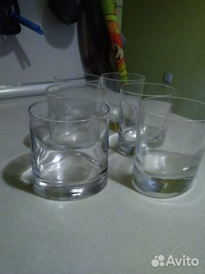 Стаканы для виски 6 штук