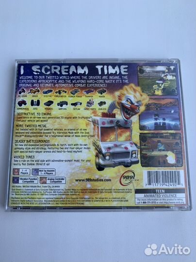 Twisted Metal 3 ps1 ntsc-u