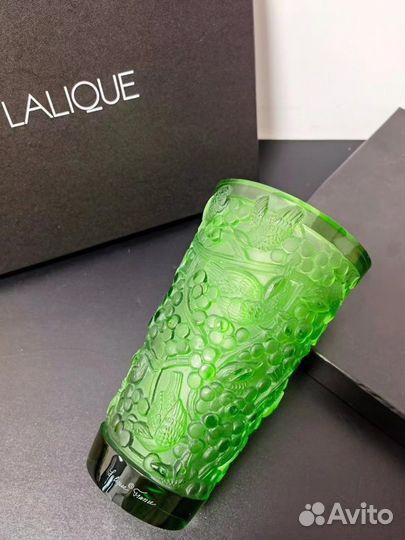 Ваза lalique хрустальная