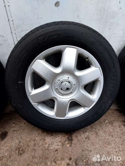 Литые диски с резиной R18 Volkswagen touareg 02-10